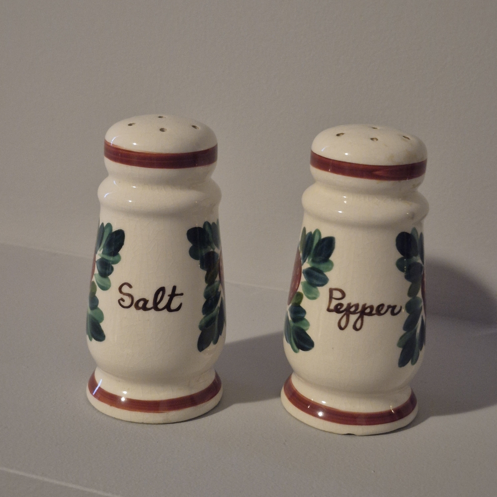 Ceramic Salt and Pepper Shakers
